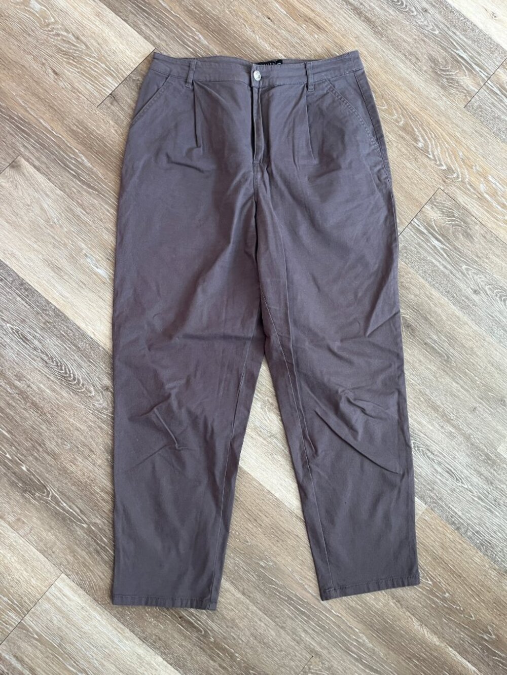 Purple Gray Chino Slacks